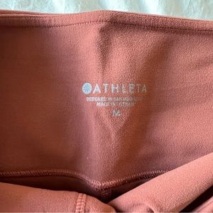 Athleta leggings size m terracotta